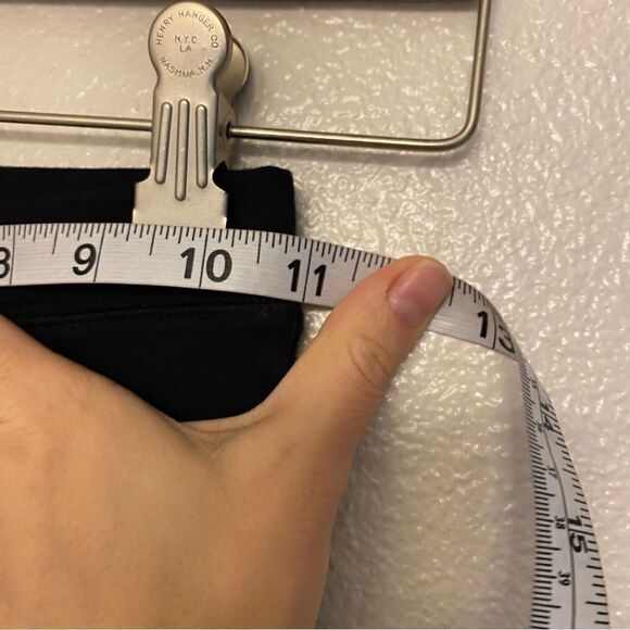 Crewcuts J Crew girls black cozy leggings  -8 - Picture 6 of 7